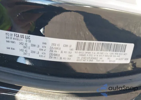 2018 Chrysler Pacifica Hybrid Limited z USA, uszkodzony, nr VIN 2C4RC1N79JR340622